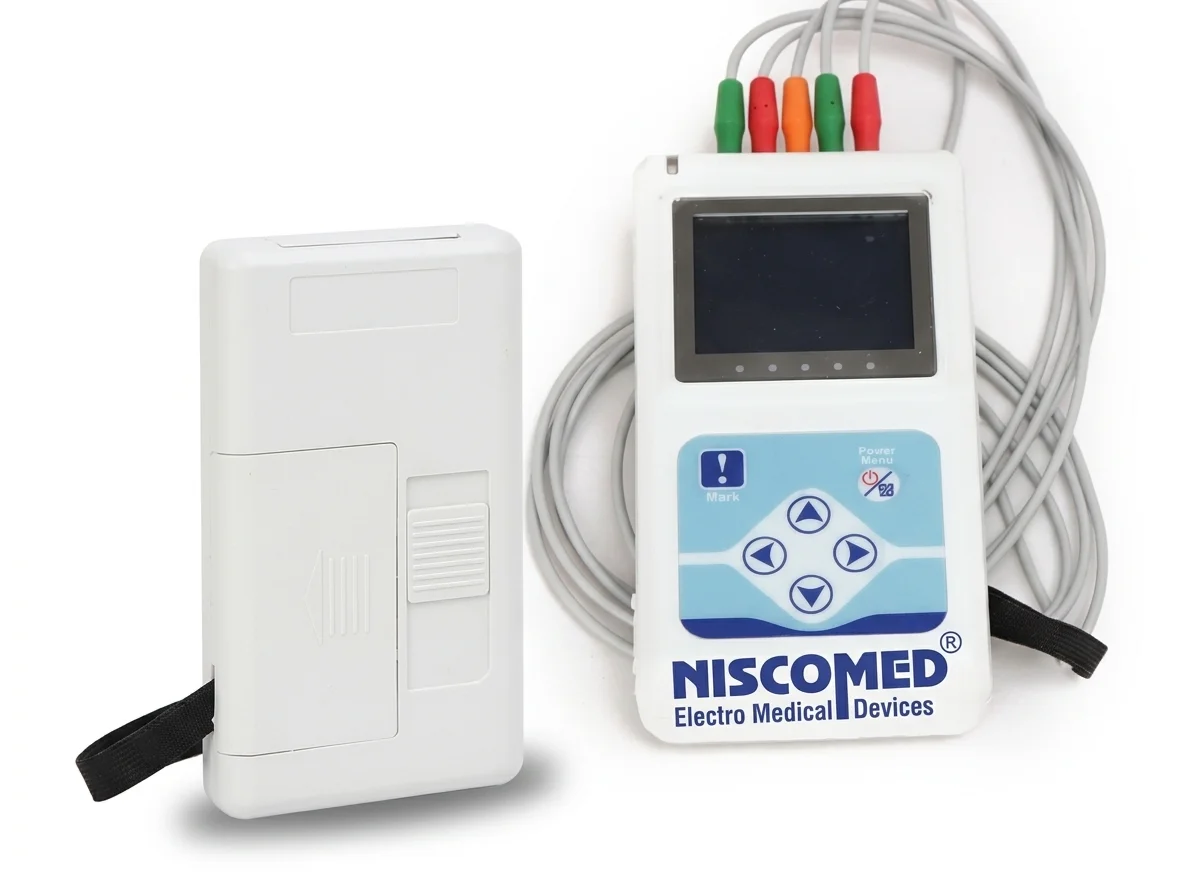 Niscomed 3 Channel ECG Holter Machine