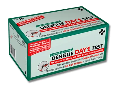 J. Mitra Dengue Day 1 Ag & Ab Duo Rapid Test Card - Buy Wholesale in India | SMD MEDICARE