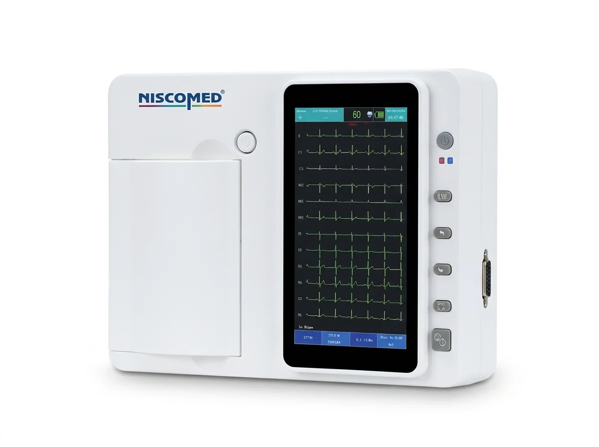 Niscomed Three Channel ECG Machine