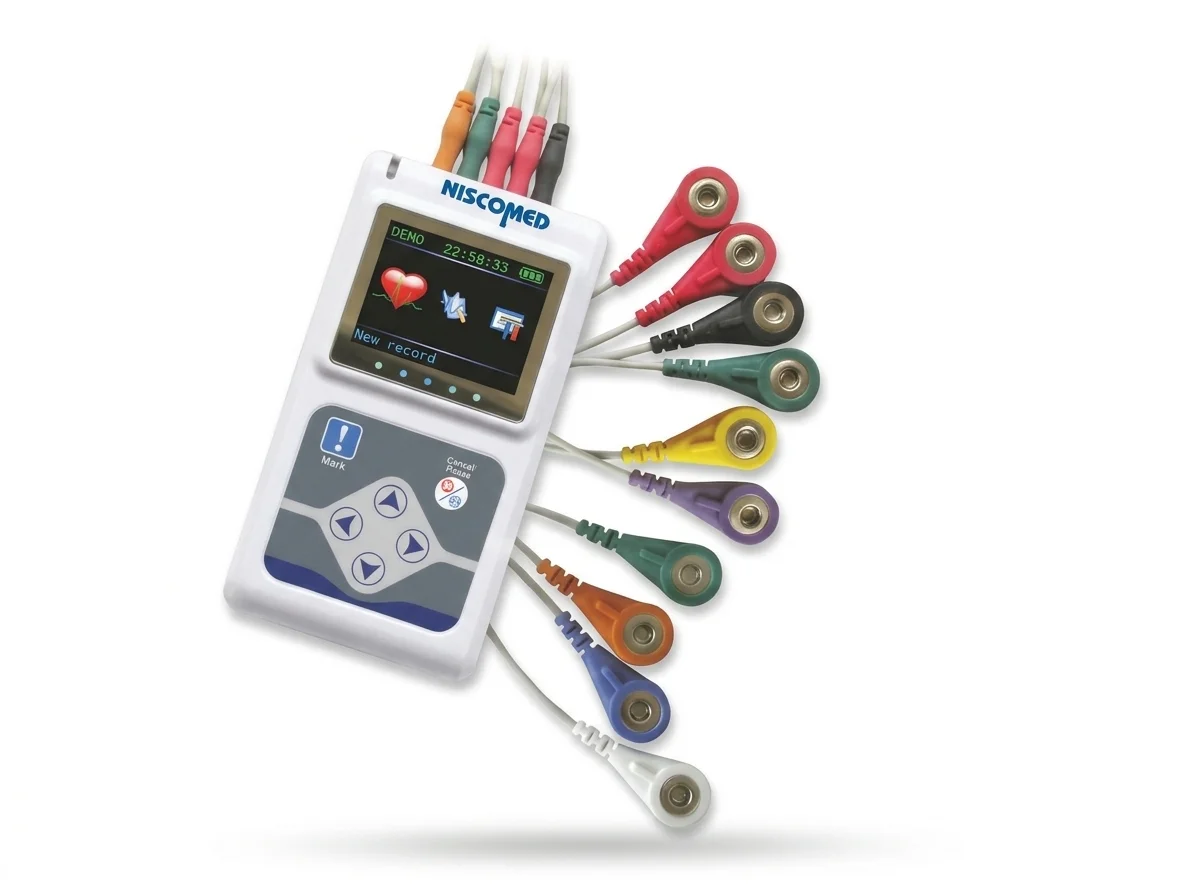 Niscomed 12 Channel ECG Holter Machine